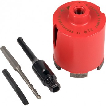 Коронка алмазная EKF EXPERT DCH-72 Laser M16 SDS-Plus Коронка алмазная EKF EXPERT DCH-72 Laser M16 SDS-Plus