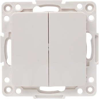 Механизм выключателя 2-кл. EKF PROXIMA СТОКГОЛЬМ проходного 10А в/к белый