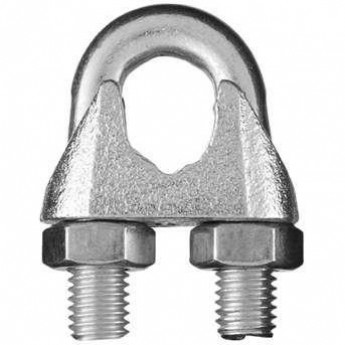 Зажим для троса EKF zgmtr-6 DIN 741 (6мм) Зажим для троса EKF zgmtr-6 DIN 741 (6мм)